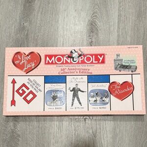 I Love Lucy Monopoly Collector's Edition